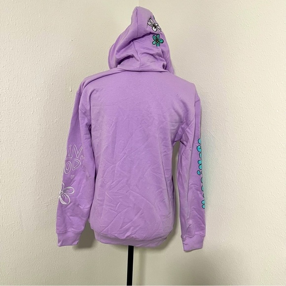 Looney Tunes Small All Over Graphic Pullover Hoodie Happiness,Love,Feeling Good - Picture 4 of 8